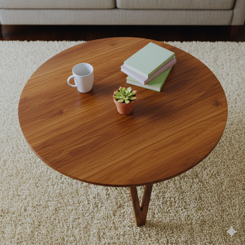 Woodlas Large Centre Coffee Table For Living Room – Default Title