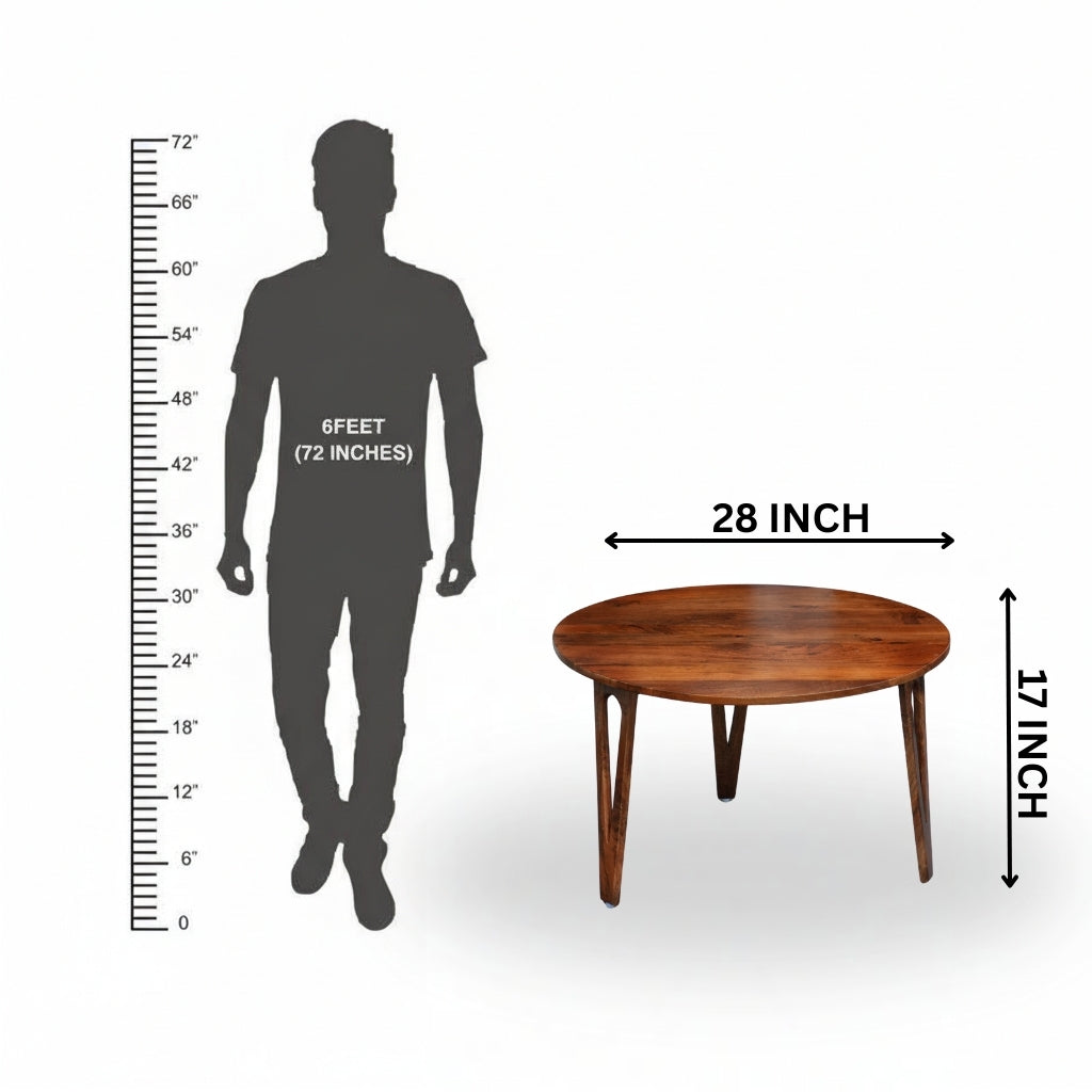 Woodlas Large Centre Coffee Table For Living Room