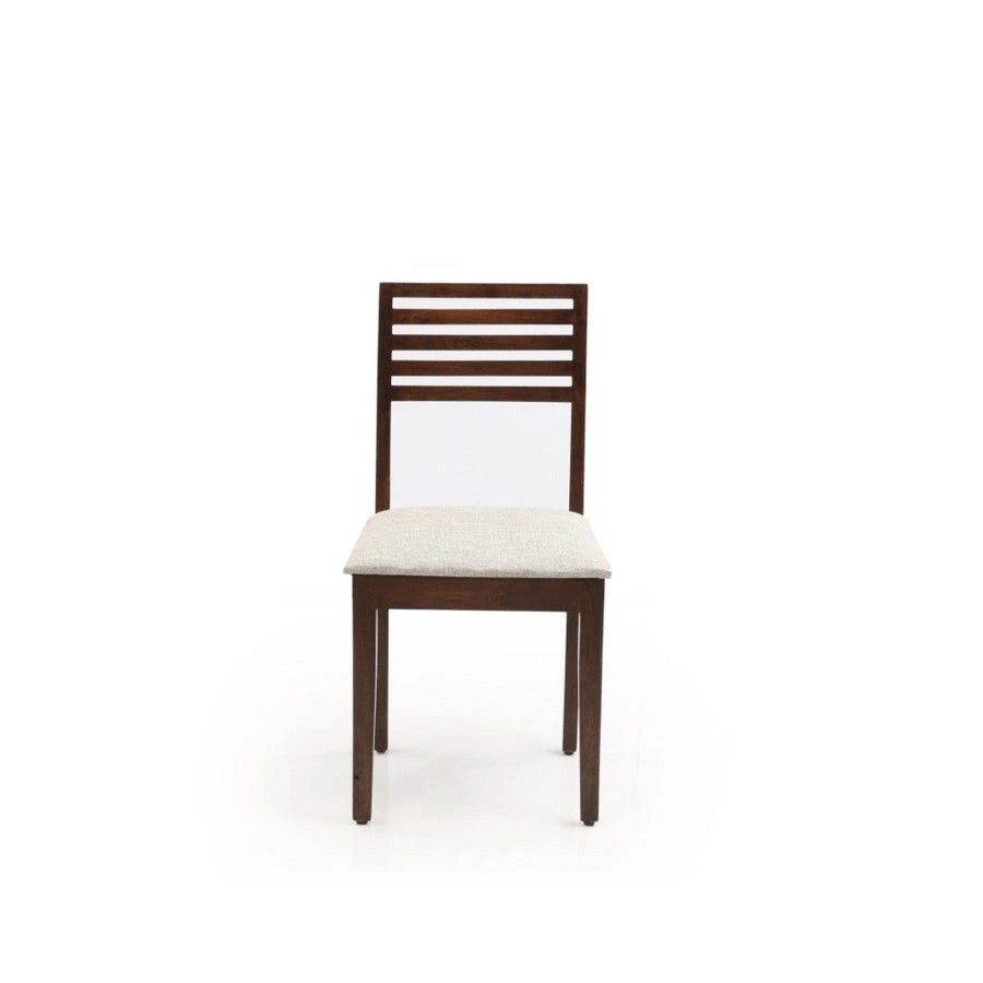 Saanjh Solid Wood 6-Seater Dining Set with Saanjh Solid Wood Dining Chairs