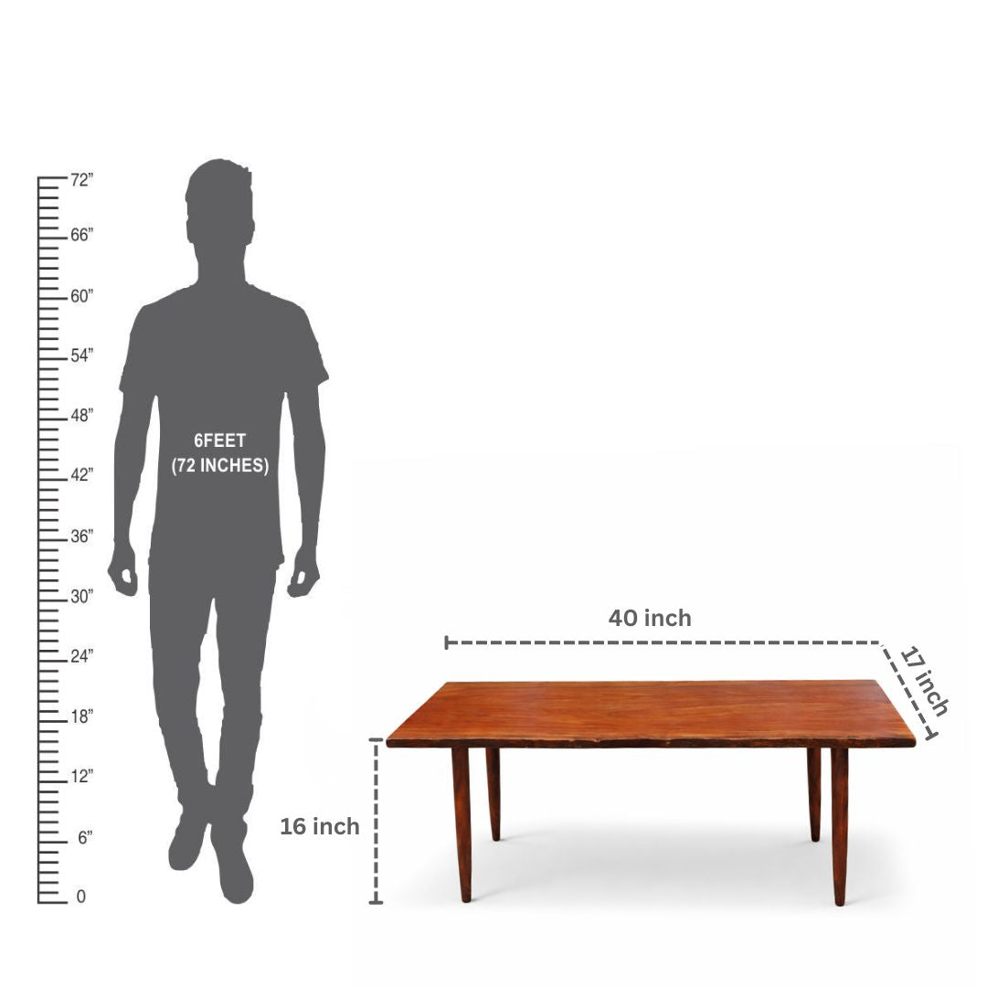 Woodlas Ember Solid Wood Coffe Table