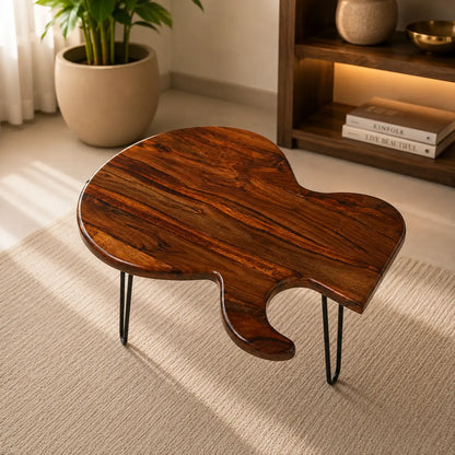 Unique Guitar Shape Coffee Table