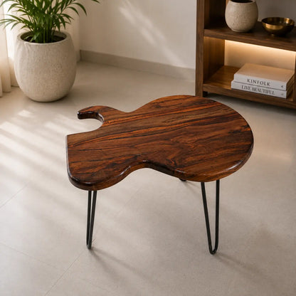 Unique Guitar Shape Coffee Table