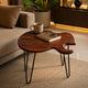 Unique Guitar Shape Coffee Table