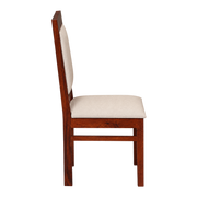 Lunora Sheesham Wood 6-Seater Dining Set with Lunora Sheesham Wood Dining Chairs