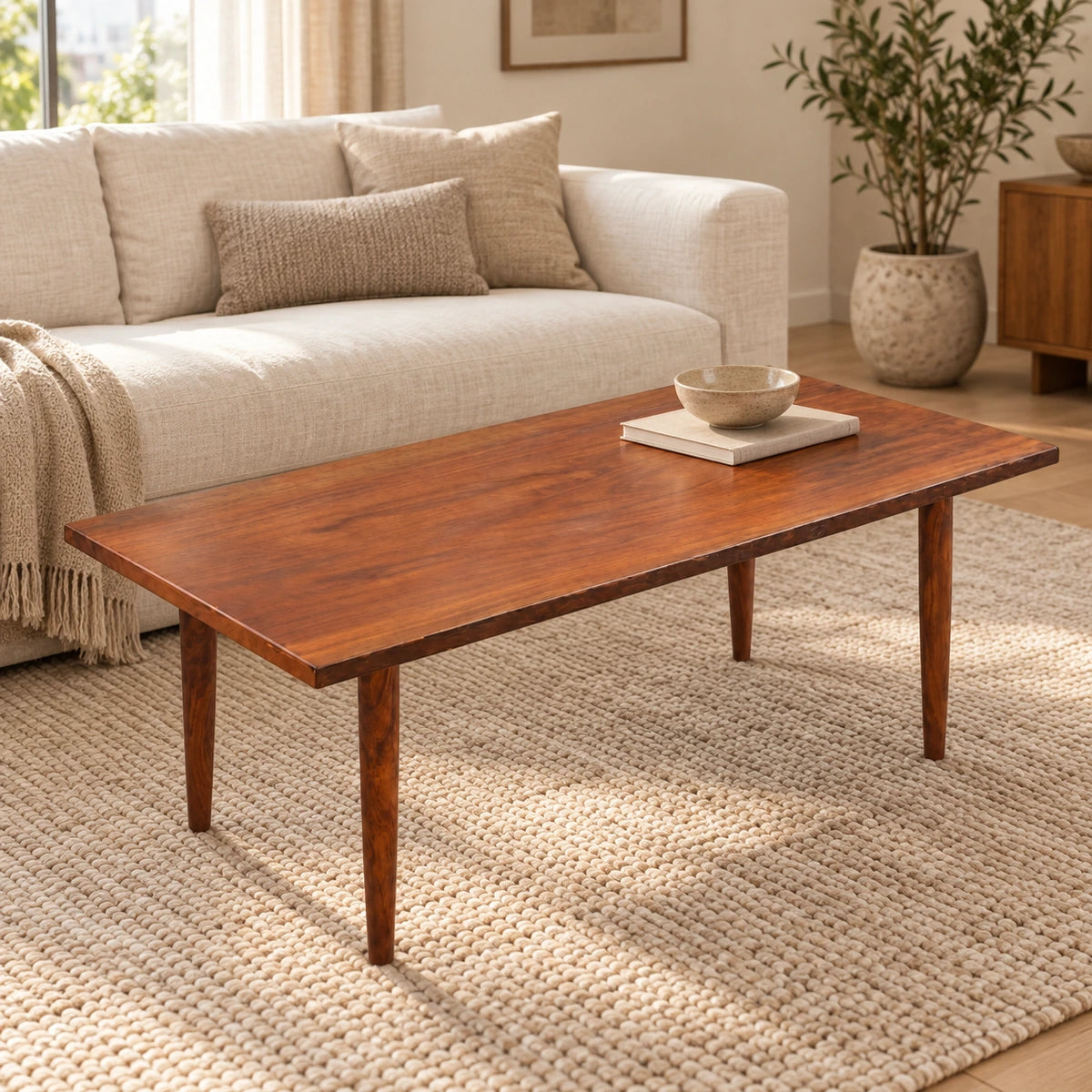 Woodlas Ember Solid Wood Coffe Table
