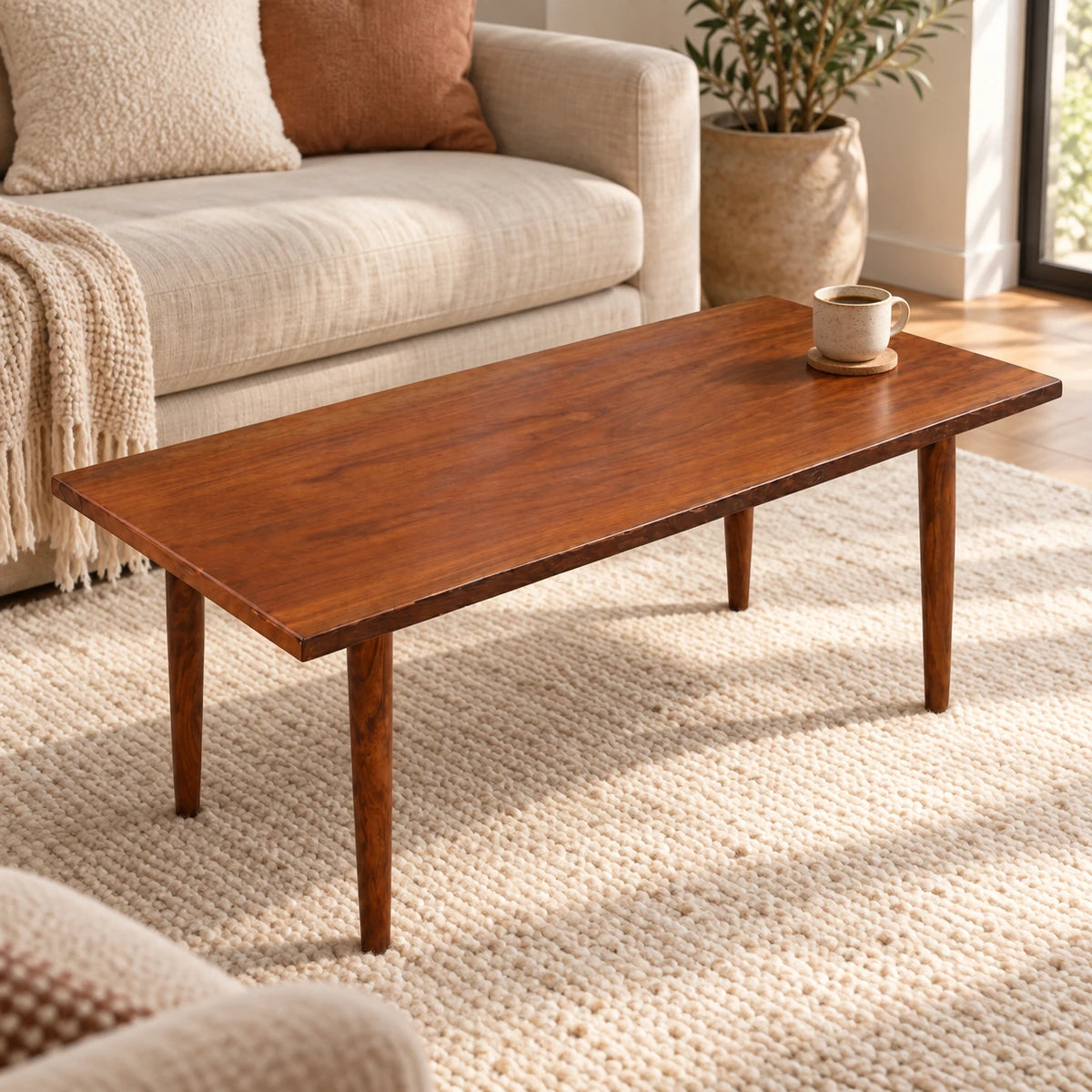 Woodlas Ember Solid Wood Coffe Table