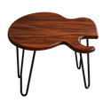 Unique Guitar Shape Coffee Table