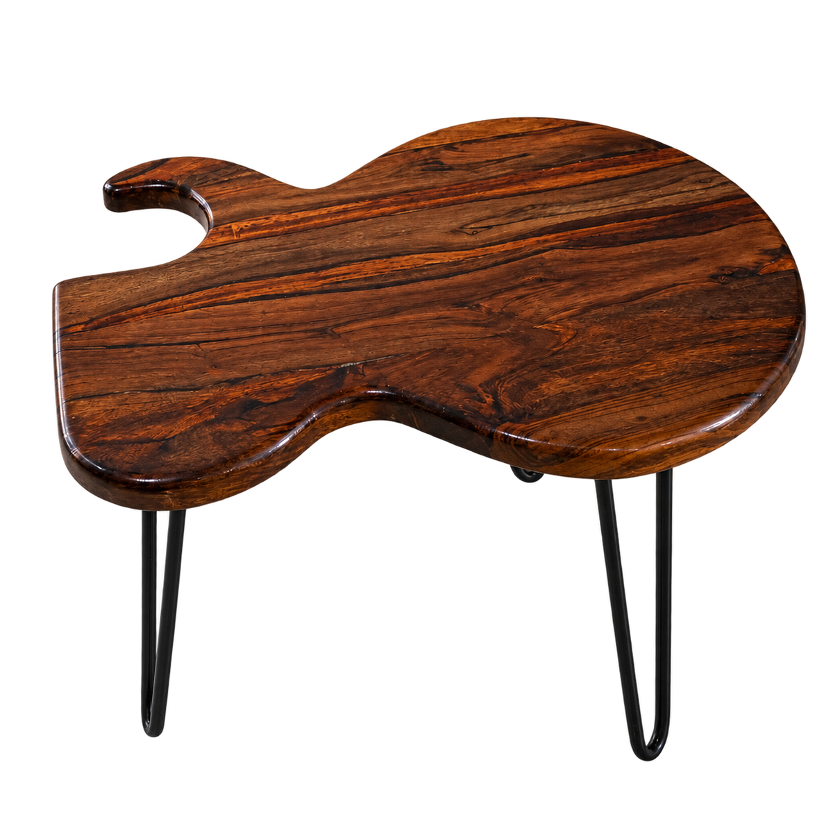 Unique Guitar Shape Coffee Table